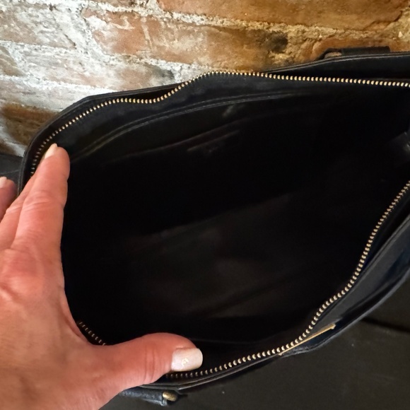 Frye Black Leather tote - Picture 2 of 5